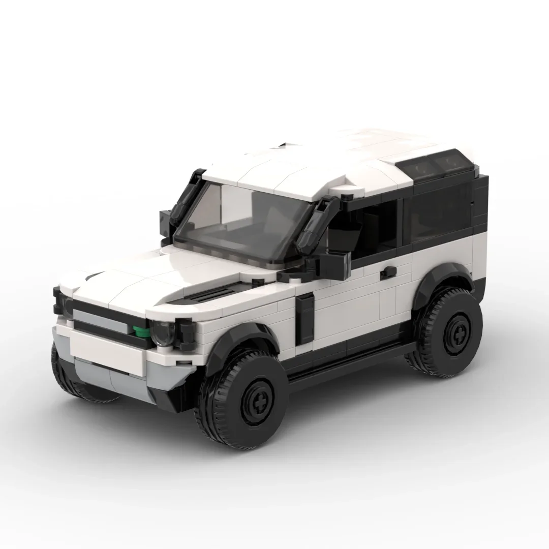 

InhawBrick Speed Racing Sport Vehicle Racer Defender X90 Car Building Block Adults Brick Sets Model Toys for Children