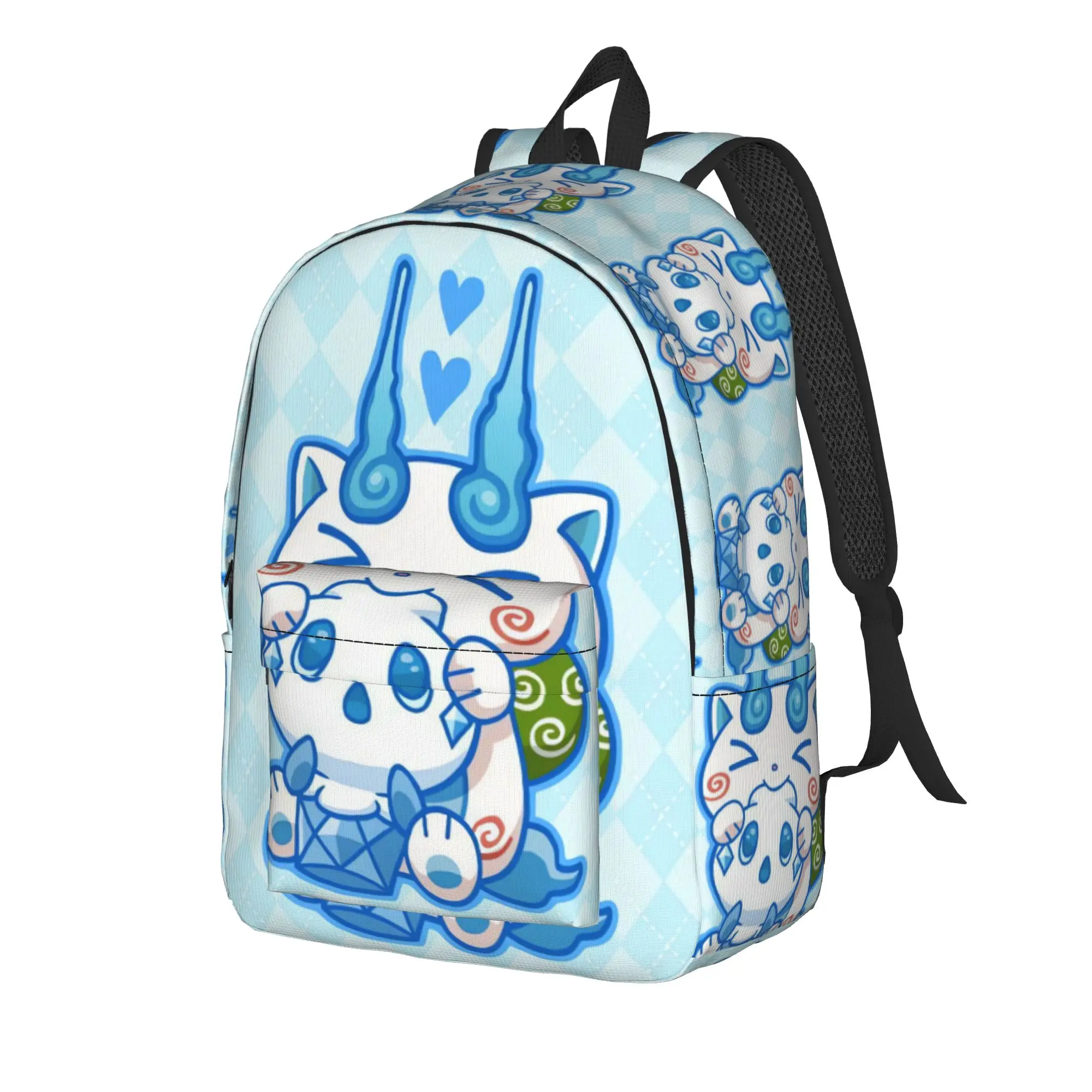 Yokai Watch Jibanyan 2 Backpack  Cute Backpacks Student Unisex Travel Print High School Bags Design Rucksack