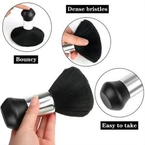 Waterproof Hair Cut Cable with Neck Duster Brush, Barber Wrap Set, Professional Salon Hairdresser Apron, Hair Stylists 11 Main Sales Barbeiro Cover - №4