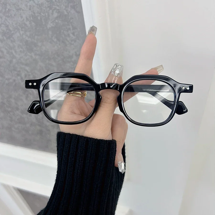 Vintage Square Glasses Women Men Brand Fashion Retro Eyeglasses Frame Male Clear Lens Unisex Outdoor Transparent Lens Gafas