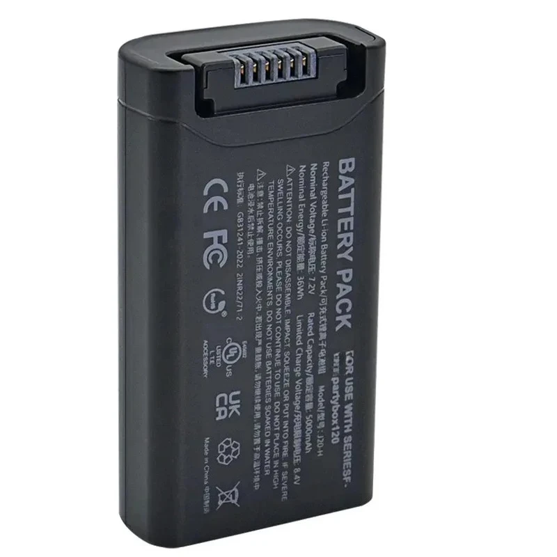 

5000mAh Replacement Battery for PartyBox 120, Compatible with PartyBox Encore2 Portable Speaker Only