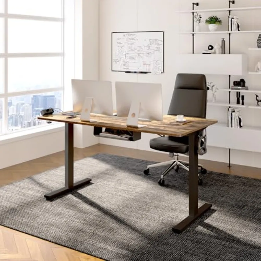 EN2 Standing Desk with Power Strip Bundle