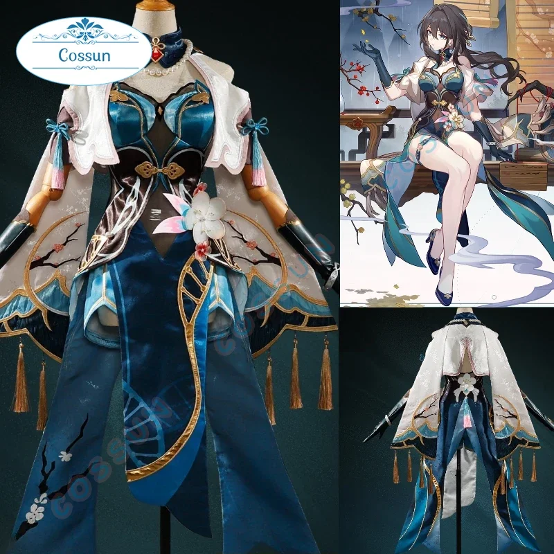 

Game Honkai:Star Rail Ruan Mei Cosplay Costume Halloween outfits Women Anime Clothing Full Set