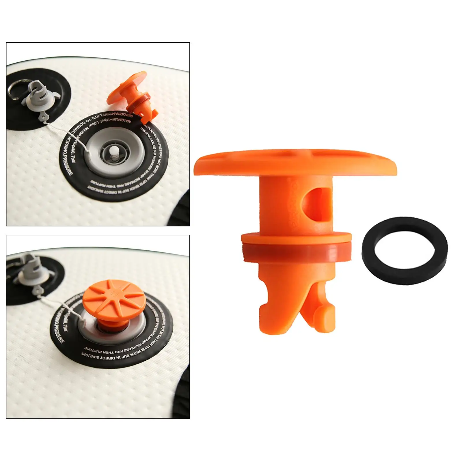 Inflatable Paddle Board Kayak Deflation Valve Surfboard Easy-Using Valves