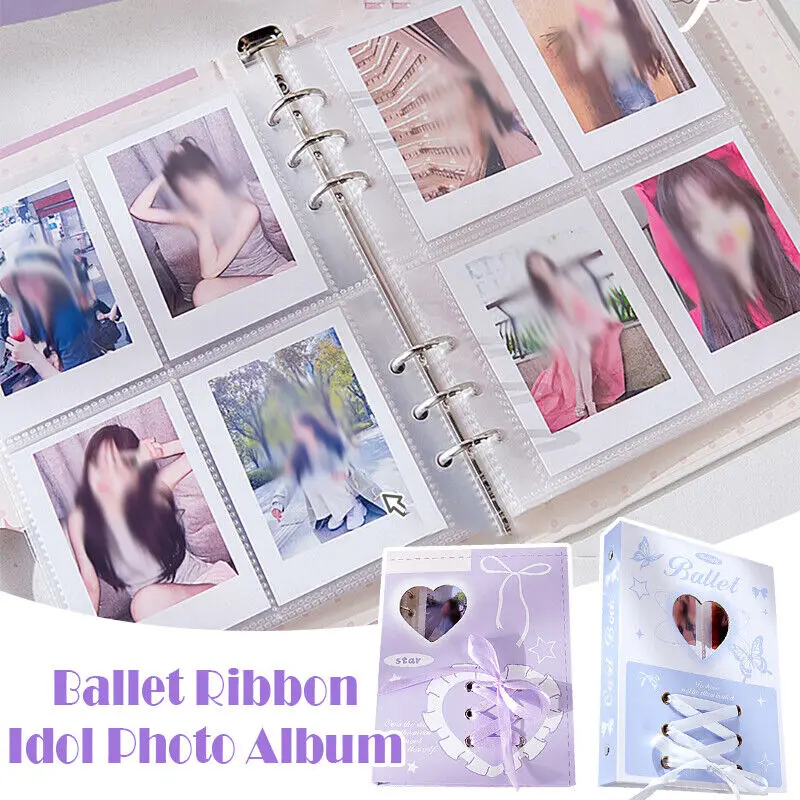 1 قطعة Kpop المعبود الشريط بطاقة ألبوم Ins نمط ألبوم صور جمع كتاب 3 بوصة 4 شبكة حامل بطاقة الصور جمع كتاب القرطاسية المدرسية