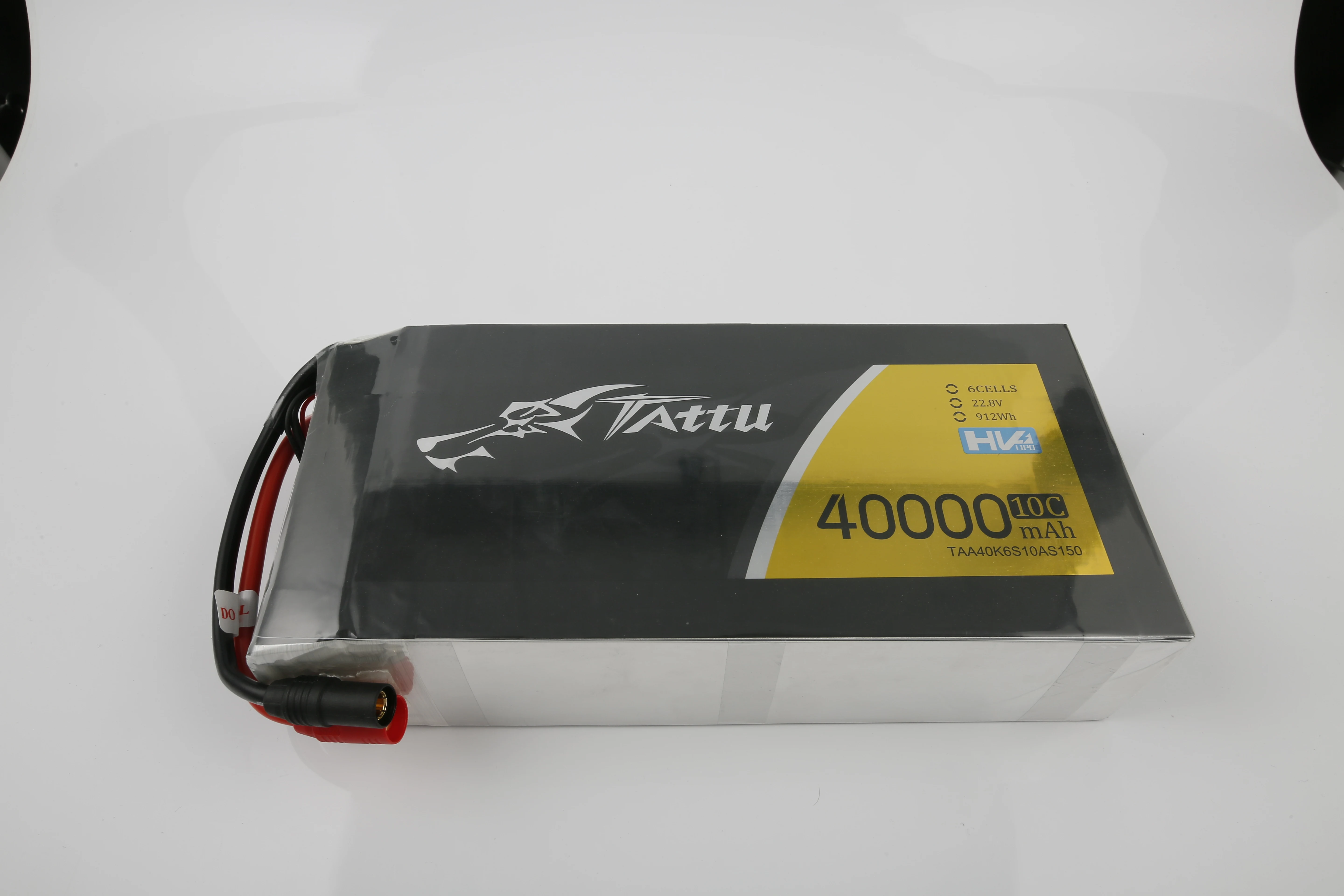 TATTU batteries HV 6S 40000mAh 10C 22.8V 6S1P with Connector