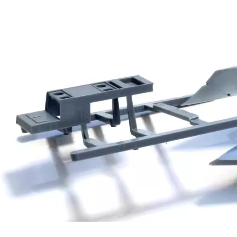 New 1/700 Dream Model China Navy 055 Type Destroyer Warship with Red Wax Printed Parts Assemble Model Uncolored Collectible Gift