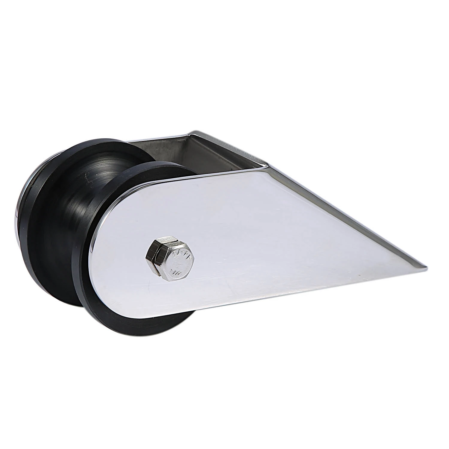 

AB61-Marine Stainless Steel Boat Bow Anchor Roller Bracket Rollers For Yacht(Black)