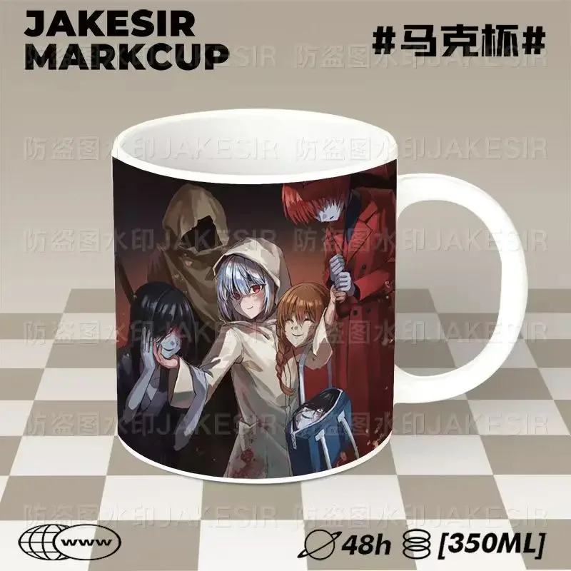 Homicipher Cartoon Mug Anime Character MrCrawling Mug Milk Cup, Coffee Cup, Office Water Cup