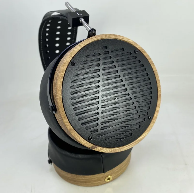 Zingana 헤드폰 외부 키트, 목재 쉘 컵 헤드셋, 하프 파트 HIFI 음악 애호가 헤드셋, HiFIMAN AUDEZE LCD, 100mm