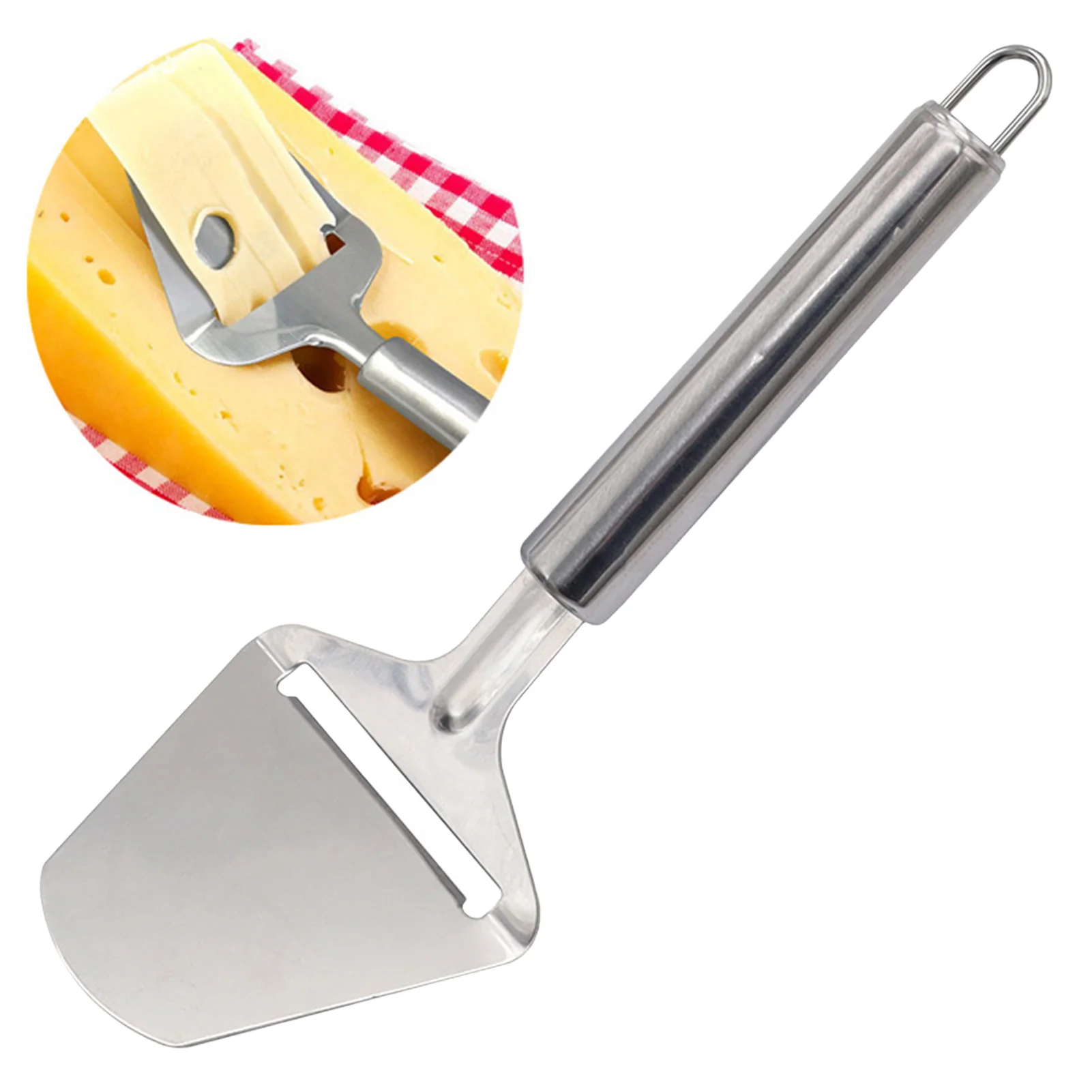 Cheese Slicer Stainless Steel Handheld Cheese Butter Slicer Cutter Grinder Cutting Knife Cheese Tools Kitchen Supplies Gadgets