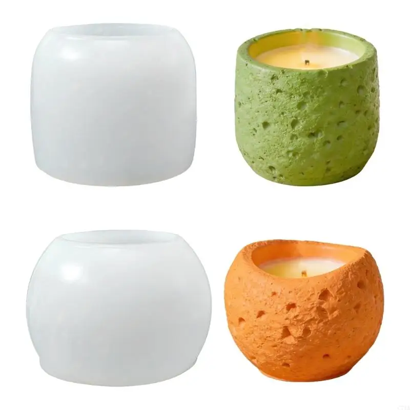 Creative Silicone Mold For Handmade Wax Lights And Small Decorative Holders C71A