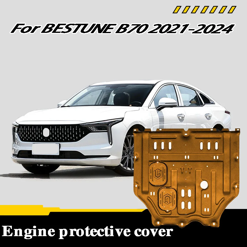 For BESTUNE B70 2021-2024 1.5T 2.0T Vehicle Specific Splash Resistant High Quality Engine Protection Cover Lower Mudguard