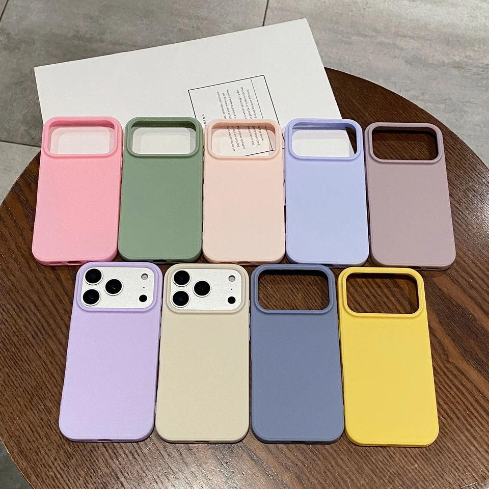 Funda Anticaídas Candy Color para Parejas para iPhone 17 16 15 14 13 y Pro Max 3