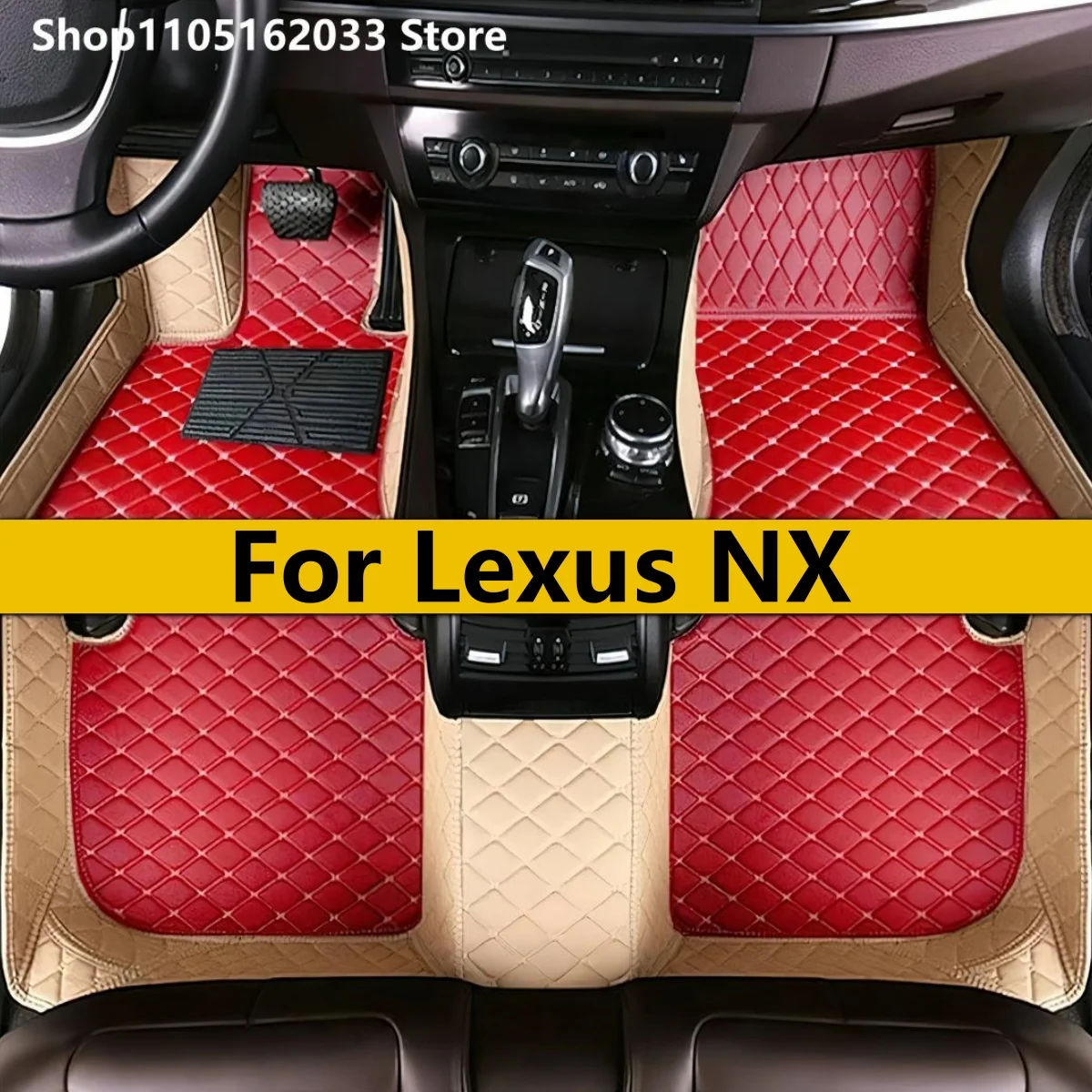 

Автомобильные коврики на заказ для LEXUS NX серии NX300 NX300h 5-местный 2015 2016 2017 2018 2019 2020, кожаные автоаксессуары, автомобильный ковер