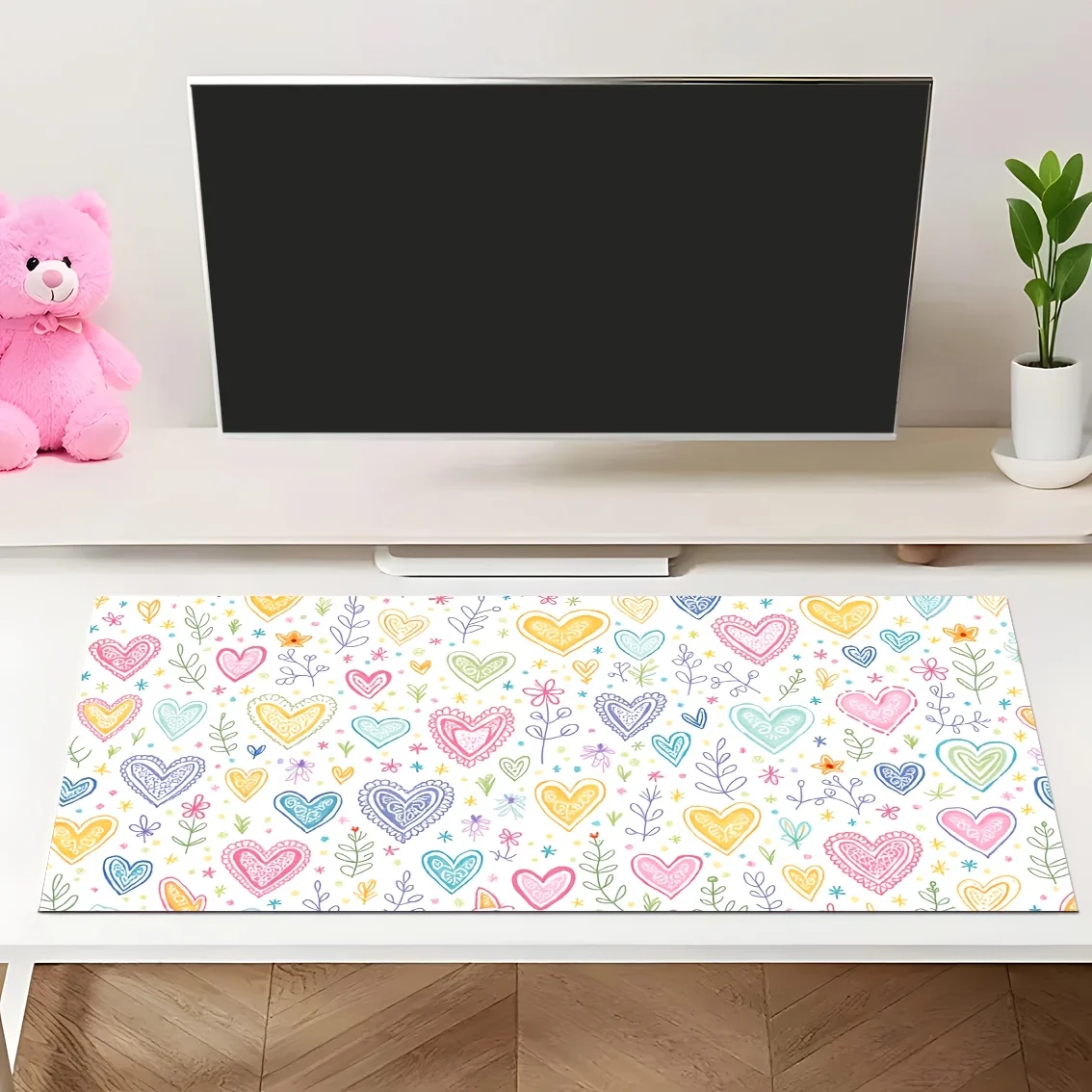 

Extra Large Lightweight Luxury High-End Laptop Desk Pad - Office Workstation Mouse Pad Keyboard Mat for Home School