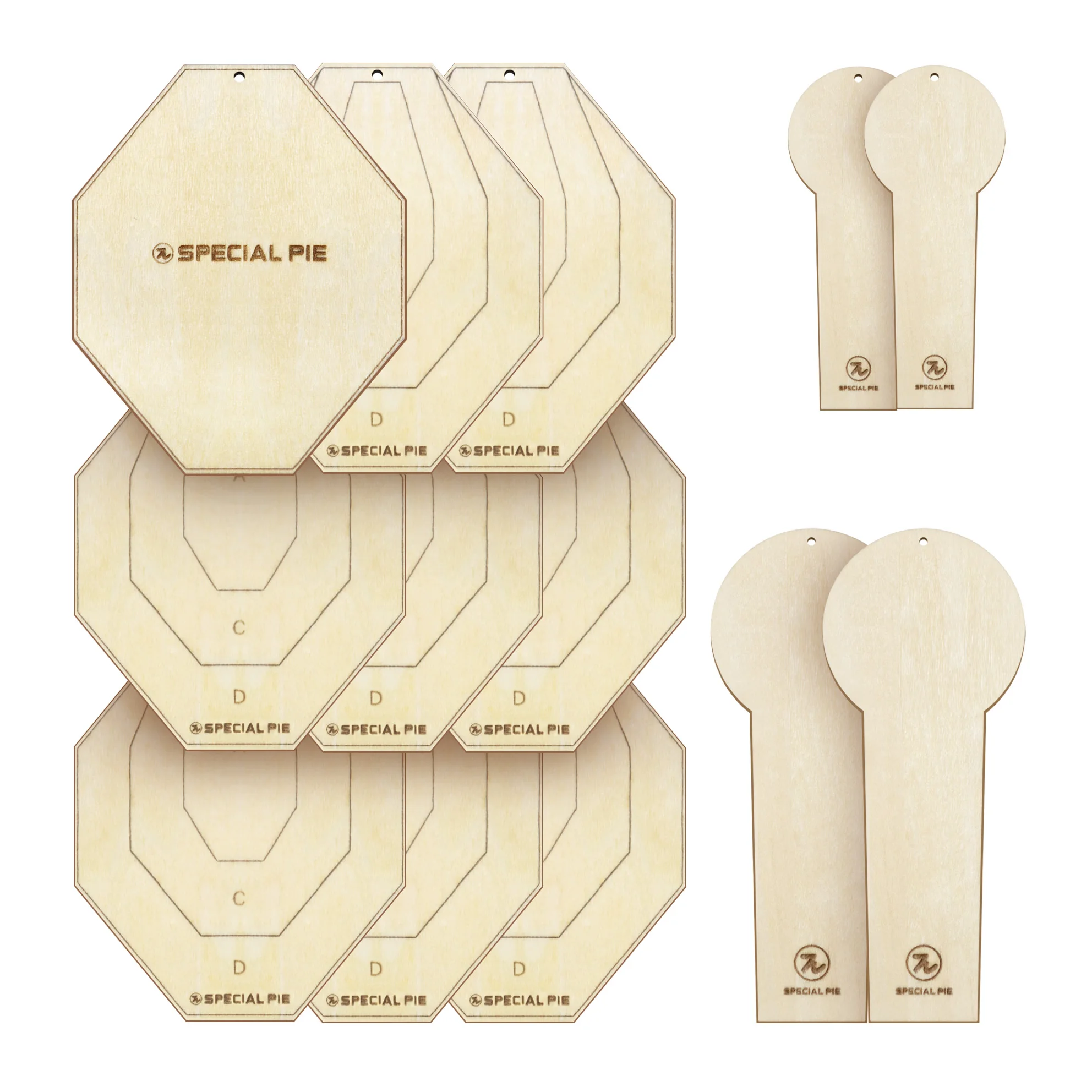 IPSC/IDPA Dry Fire Target Set Shooting Targets, Long-Distance Simulation Mini Target-Suitable for Rubber Guns and Laser Guns