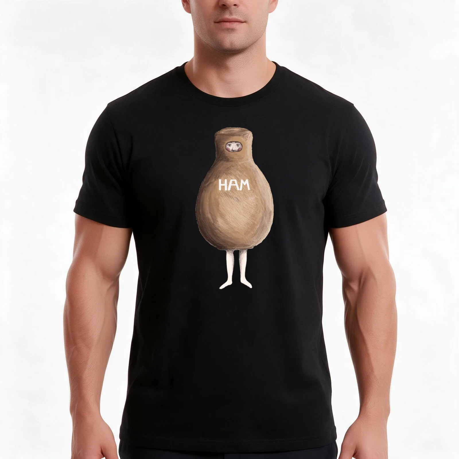 Scout Finch in her Ham costume T-Shirt, Summer Casual Cotton Tee, Oversized Streetwear Tops, Vintage Graphic Print, 100% Cotton