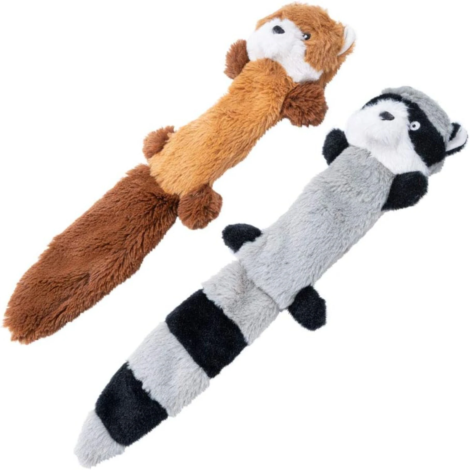 

Exciting, colorful, and durable plush squeaky dog toys - a guaranteed non-toxic 3-pack for endless entertainment and fun playtim