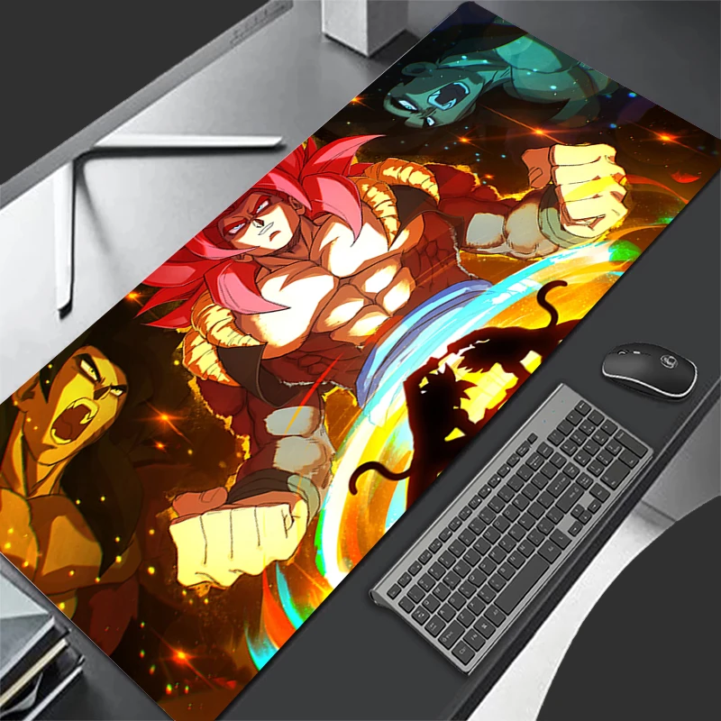 マウスパッド 可愛い HD デスクパッド PC 拡張 ゲーミングキーボードマット ノートパソコン ドラゴンボール ゲーマー アニメ マウスパッド カワイイ 悟空 アニメ テーブルパッド