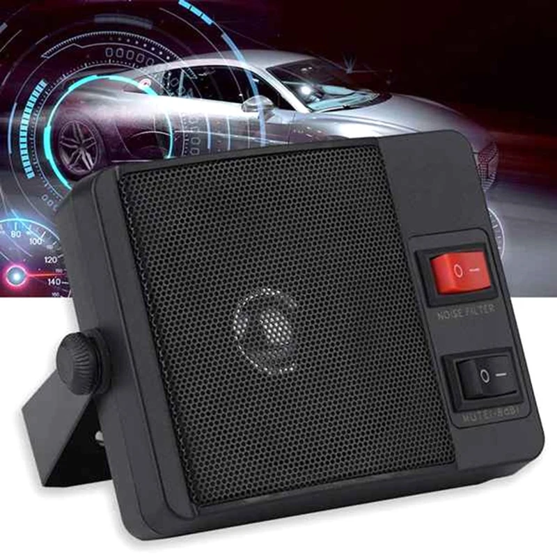 TS-750 Внешний динамик для рации 3,5 мм CB сканер динамик для двустороннего автомобильного мобильного радио рации