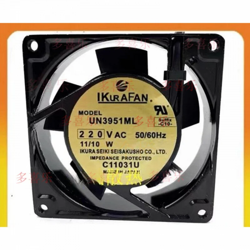 

WW for IKURA FAN UN3951ML 220V 11/10W 9CM 9025 All Metal Cooling Fan