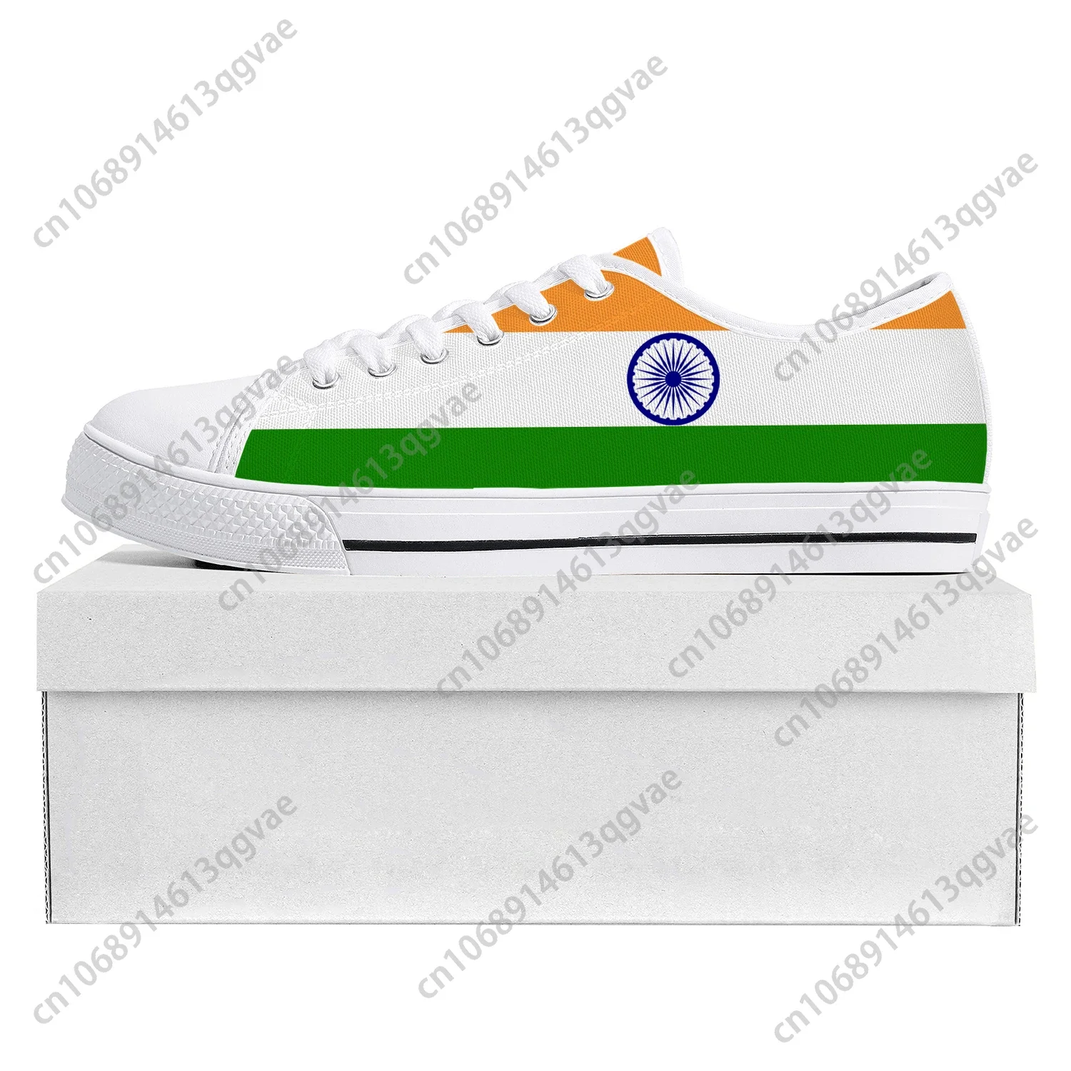 Indian Flag Low Top High Quality Sneakers Mens Womens Teenager Canvas Sneaker India Prode Casual Couple Shoes Custom Shoe