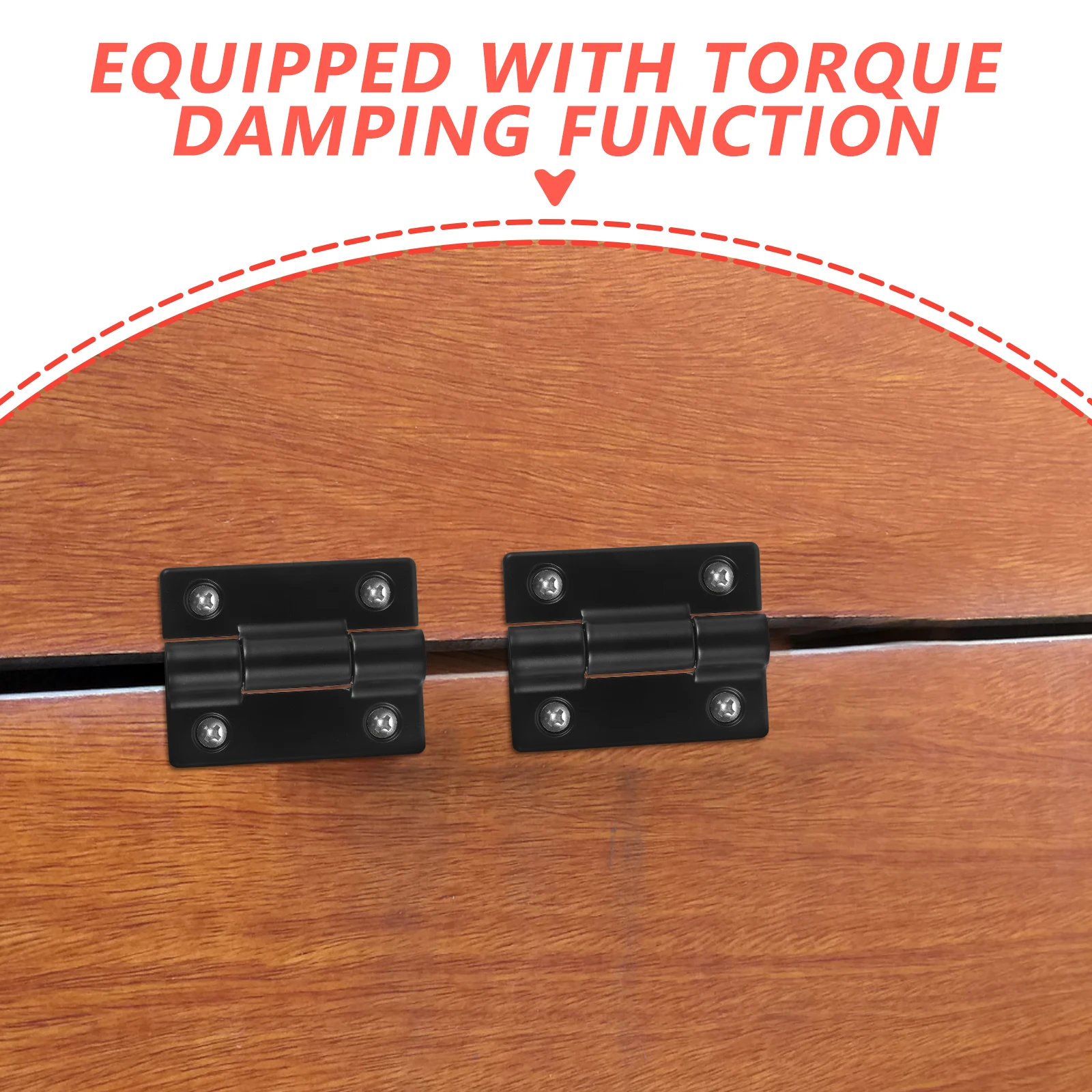 

4pcs Damping Hinge Adjustable Mini Damper Positioning Buffer Hinges Stainless Steel Friction Fridge Cooler Replacement Torque