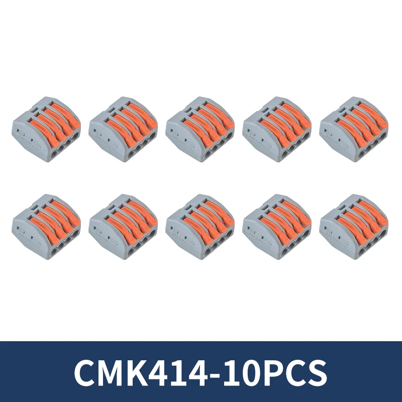 10/20 stuks Quick Push-in hendel draadconnector splitsen compacte terminal 2 3 4 5 poorten snelle en stabiele verbinding eenvoudige installatie