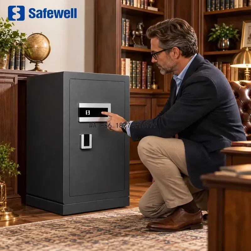 wmwmnu Safewell High Security Steel Safe Box Anti Drill Anti Pry Safe Box for Commercial Project Bulk Installation Wholesale