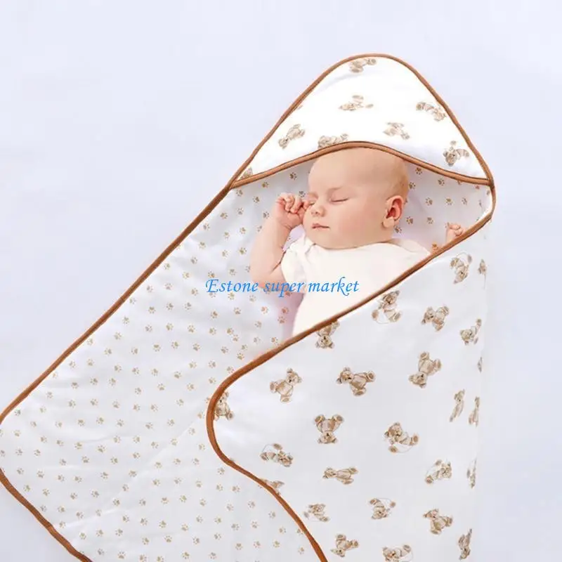 090B الطفل تلقي بطانية الخريف المغلف كيس النوم الوليد القطن قماط التفاف
