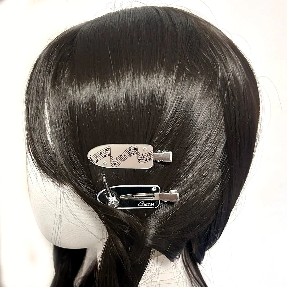 Harajuku Piano Guitar Hair Clip for Women