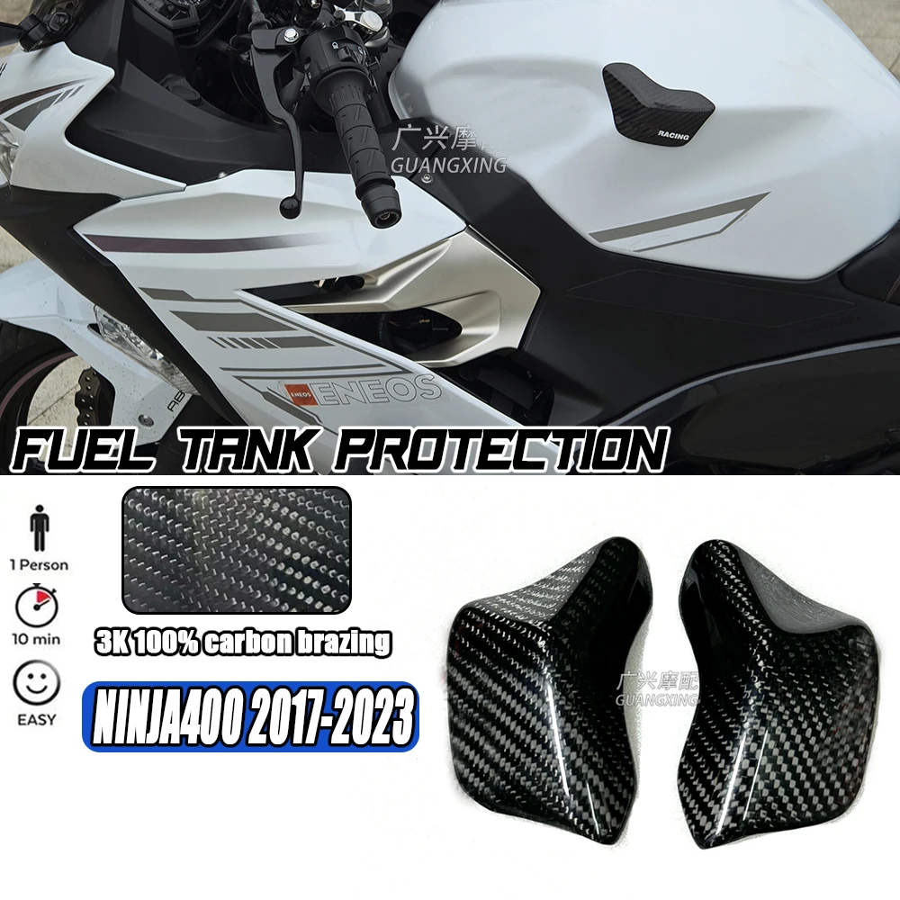 

FOR Ninja 400 Sliders Protector For KAWASAKI Z400 NINJA400 2017-2023 2022 Fuel Tank Protective Case Motorcycle Modified Shell