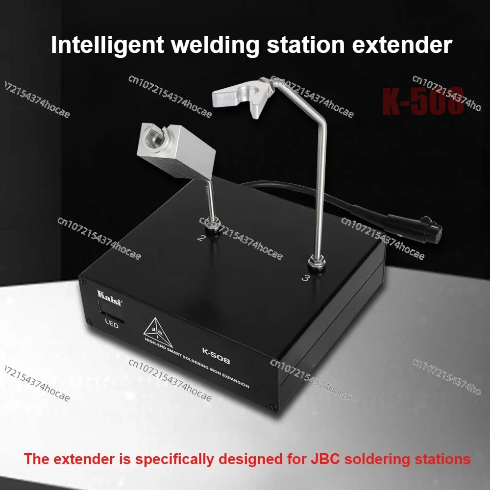 Compatible with JBC Soldering Station Expansion Box, Suitable for T115, T210, T245 Soldering Iron Handles K-508 Dual Station