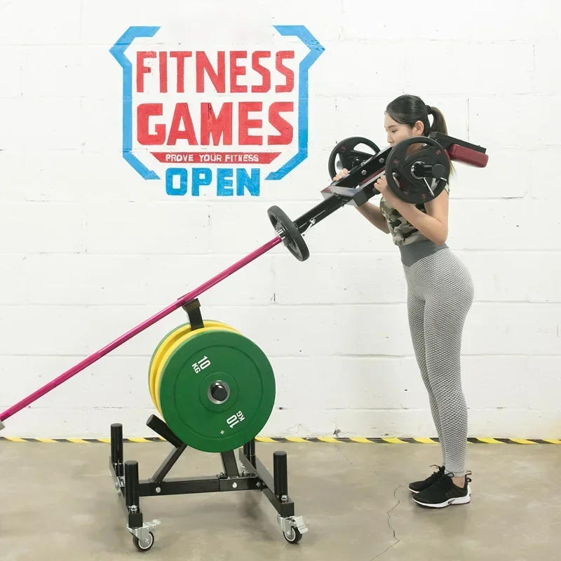 Multifunctional training rack Fitness equipment Push-up, squat, shrug, deadlift, rowing, clean and jerk core sports training equ