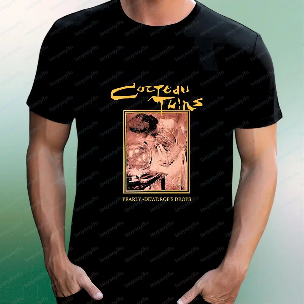 Cocteau Twins - Music Style Summer Casual Trendy Multi-Purpose Short-Sleeved T-shirt for Both Men and Women with Round Collar