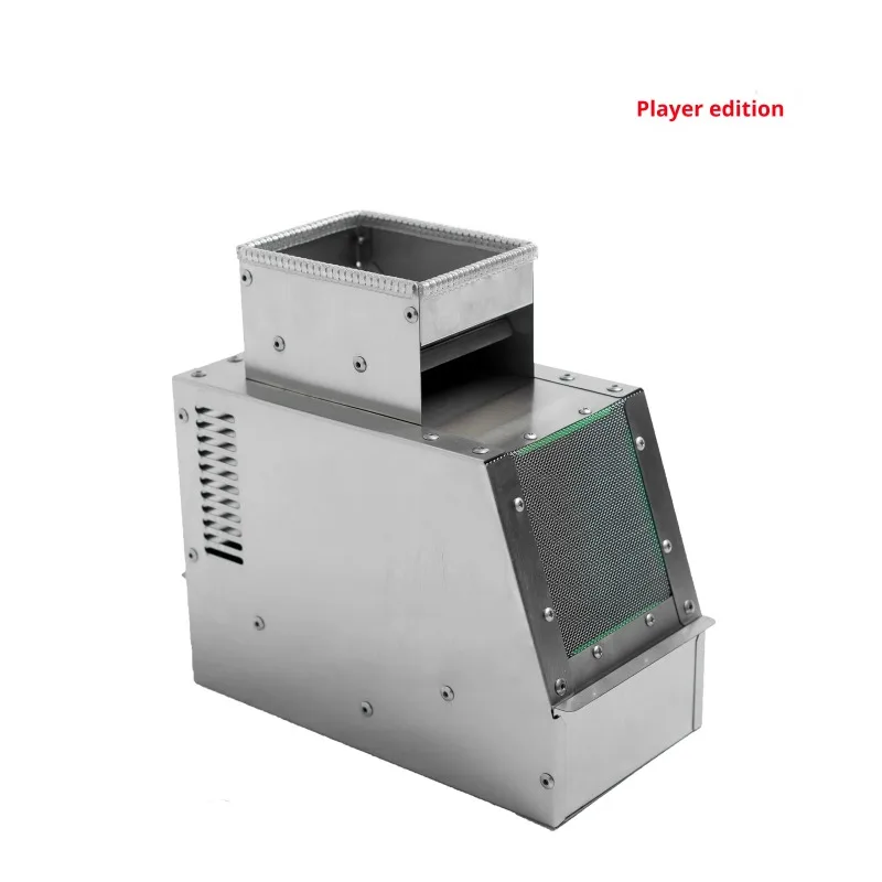 Descascarador y Soplador Automático de Semillas para Aves - Separador Eficiente de Granos para Limpieza de Semillas de Mijo, Girasol y Canarios en Jaulas de Loros