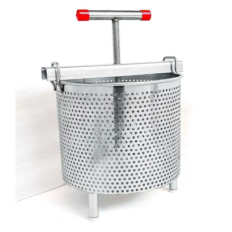 Greek yogurt cold brew press, dry choke yogurt filter press, stainless steel spring platen press, honey press