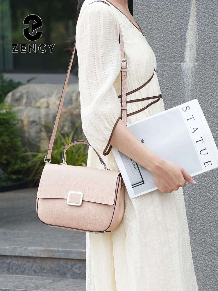 

Zency Designer Bag Women's Genuine Leather Crossbody Shoulder Bag Daily Casual Handbag