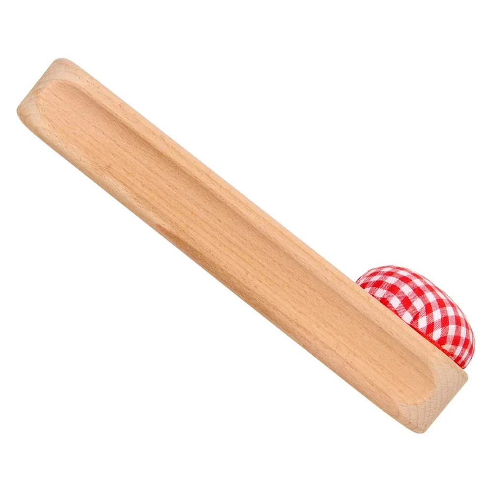 Durable Hardwood Tailor Clapper Pin Cushion Design Precision Ironing Pressing Block Seam Flattening Tool For Sewing