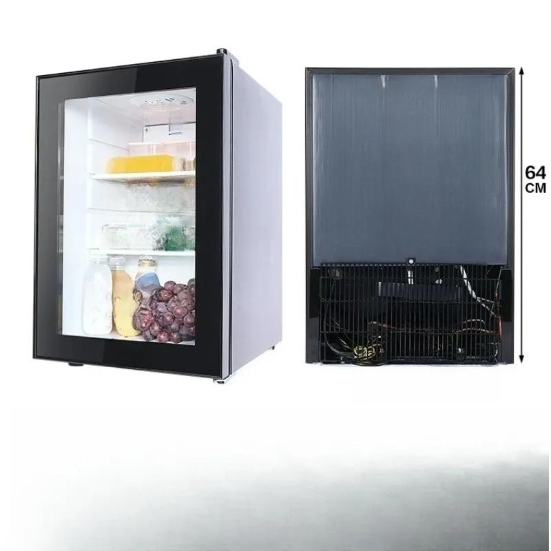 Transparent household refrigerated and fresh-keeping display cabinet Mini small food sample cabinet