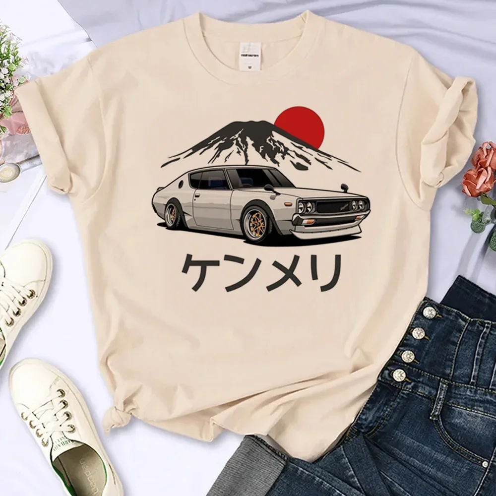 Women Harajuku T Shirt Initial D Top Women Comic Tee Girl Funny Clothes Women Summer Streetwear Anime T Shirt Funny T-Shirt