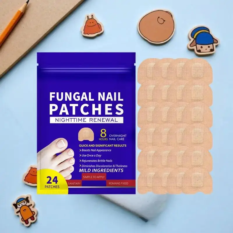 Remendo de reparação de unhas remendo de fungo da unha pegajoso cuidados com as unhas encravadas correção adesivo paroníquia tratamento de unhas remendo