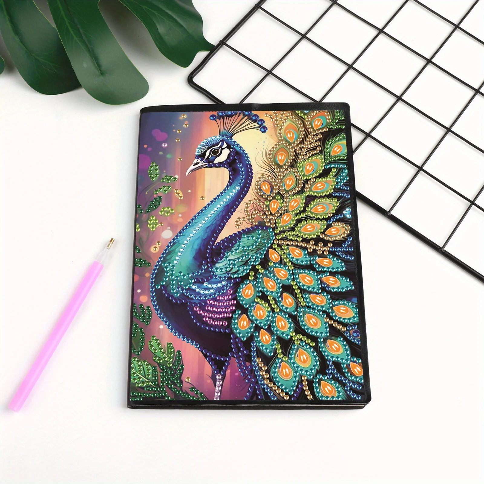 الطاووس ديي شكل خاص لوحة فنية  - مراجعة Art Craft Notebook وسعره