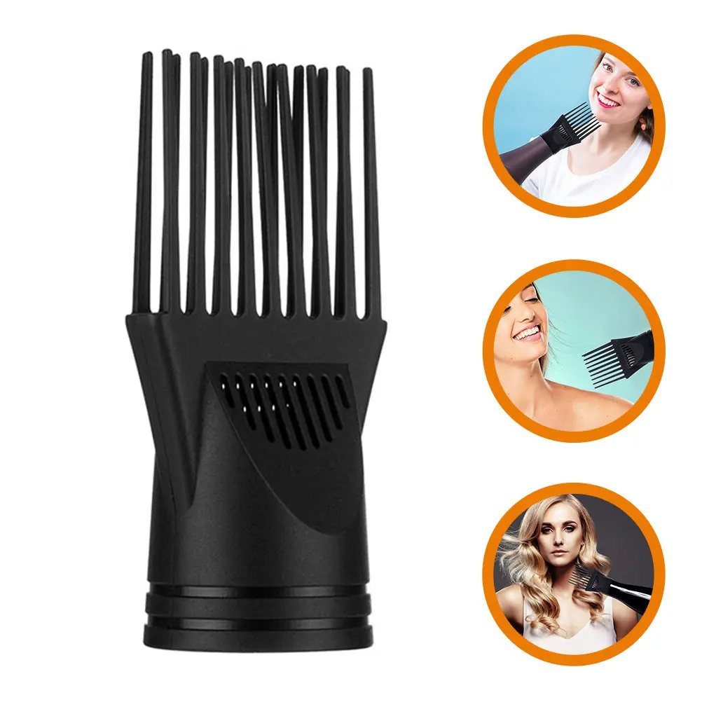 5Pcs Hair Dryer Nozzle Comb Replacement Universal Fit Blow Dryer Attachment for Gentle Drying Smooth Hair Styling and Damage