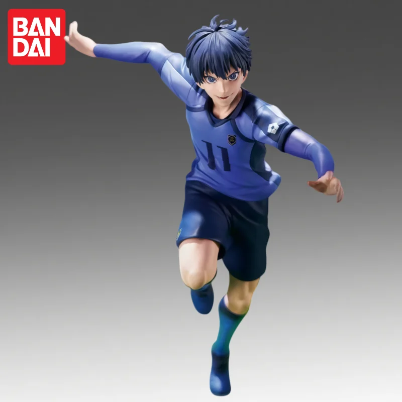 Em estoque bandai original banpresto blue lock isagi yoichi figura de ação modelo boneca nova caixa personagens anime garagem