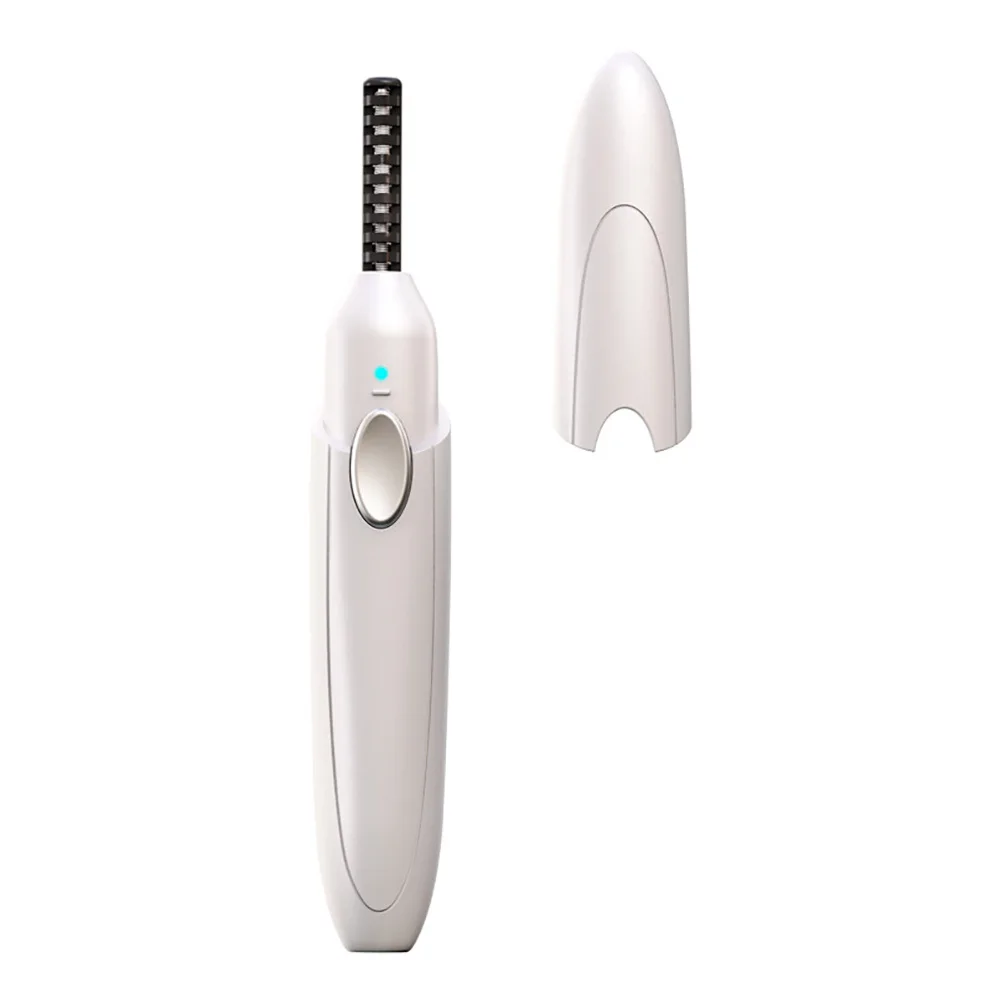 Recourbe-cils électrique Portable, chauffage rapide, conception de tête de brosse humanisée, sûre pour la peau et les cils
