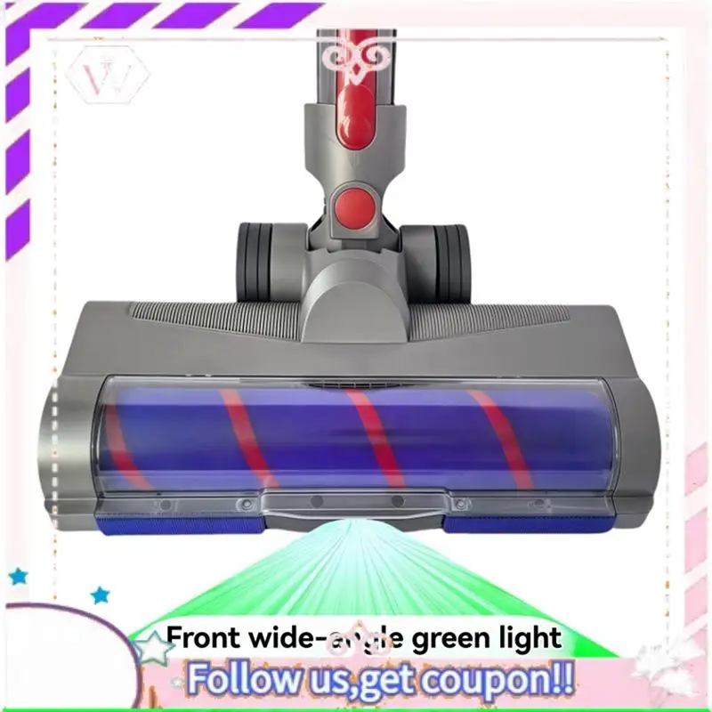 

Durable Quick-Release Anti-Tangle Cleaner Head For Dyson V7 V8 V10 V11 V15 Vacuum Attachments For Hardwood Floor Carpets