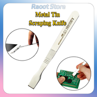 JAKEMY JM-Z12 Memory Metal Tin Scraping Knife Solder Paste Mixing Knife Spudger Pry Opening for Mobile Phone Repair Tools