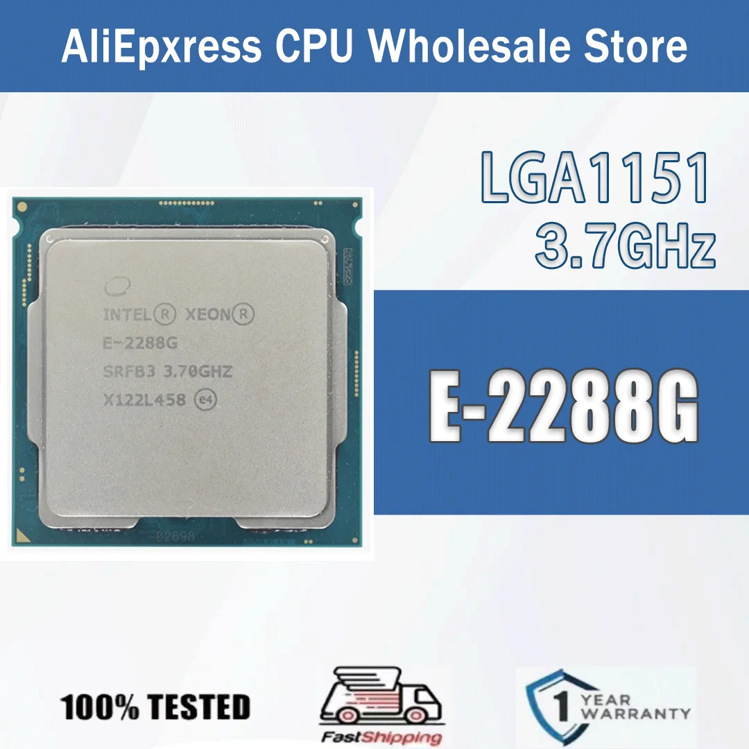 Processador Intel Xeon E-2288G 3.7GHz 8 Núcleos LGA1151